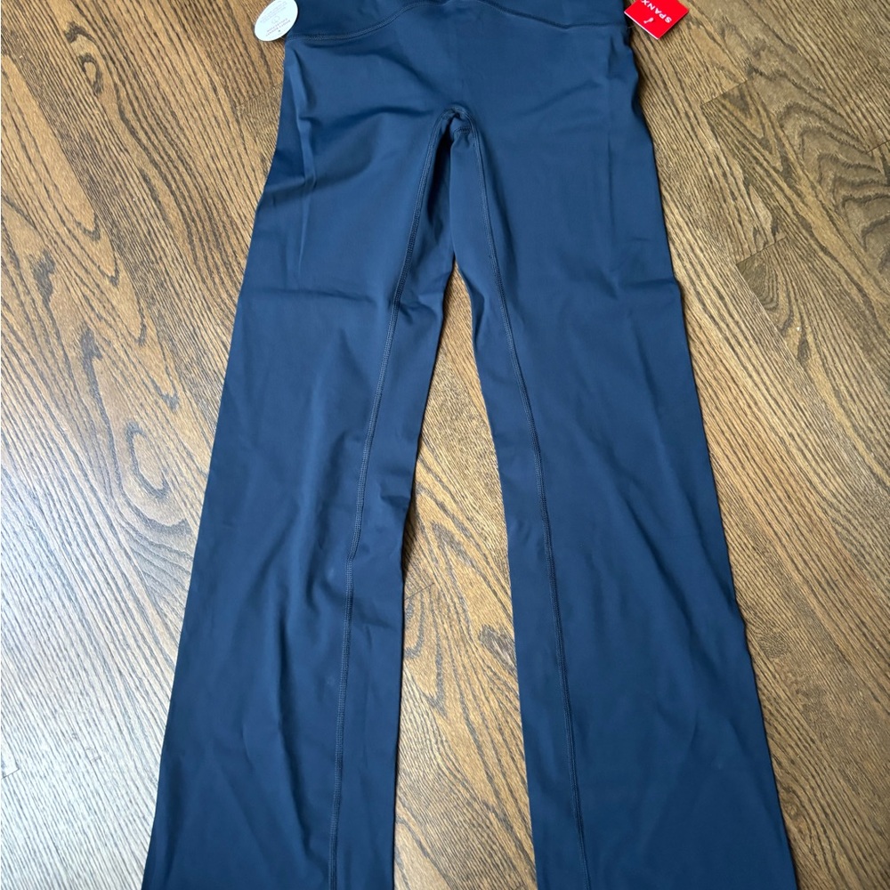 SPANX Navy Leggings booty boost